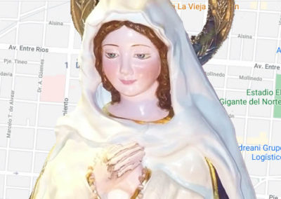 Plano de Acceso al Santuario Virgen del Cerro